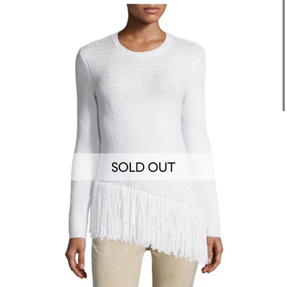 Medium Theory fringe bottom sweater